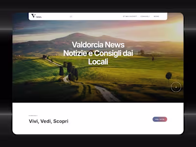 Val d’Orcia - Regional Tourism Portal & Content Hub