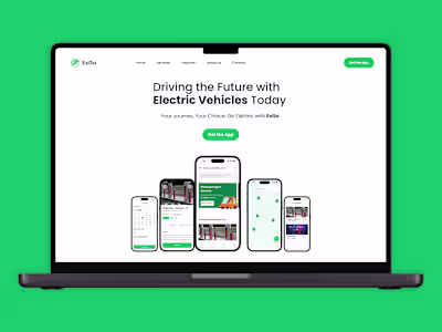 Improving the EVs (Electric Vehicle) Expercience - Web design.