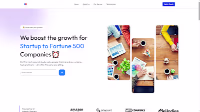 Modern SAAS Website Design and Development