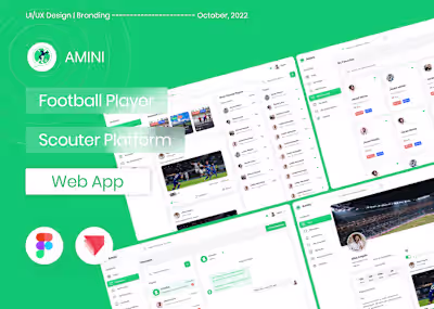 Football Player/Scouter Platform - Web App
