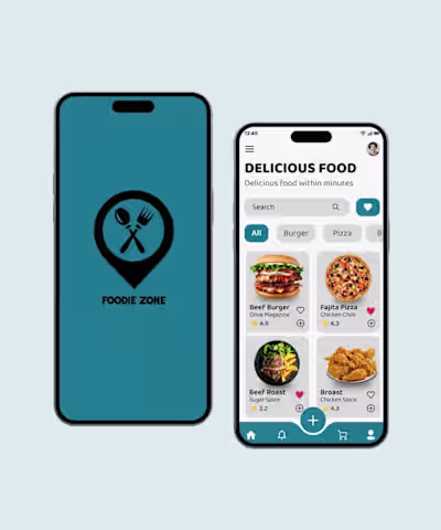Food and Restaurant App | UI UX Designer | IOS Android Design