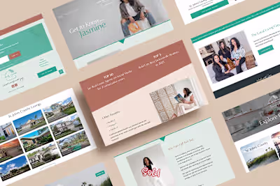 Branding & Squarespace Website for Real Estate Professional