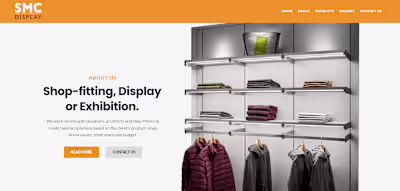 SMC Display - Web Design