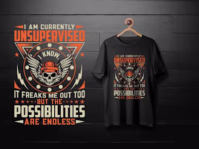 Grafix t-shirt design for print on demand business 