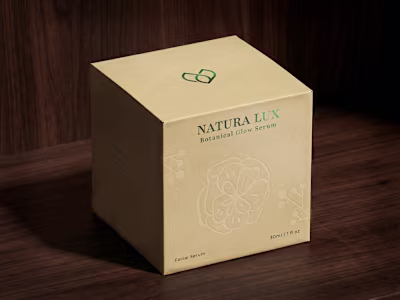 Natura Lux — Outer Packaging System for a Modern Wellness Brand