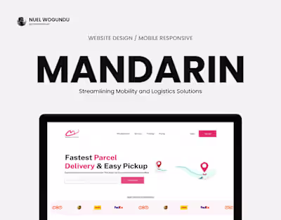 Mandarin - An advanced logistics company