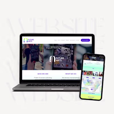Website Redesign | Future Arts Co