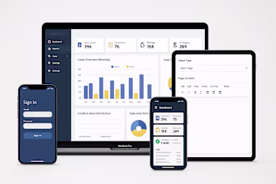 Enterprise Case Management & MIS Dashboard (Web + Mobile)