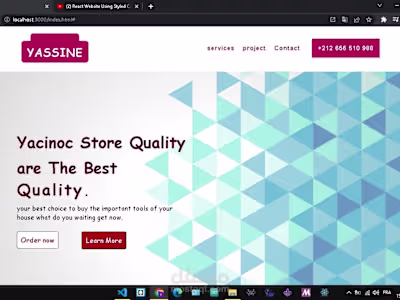 Landing page