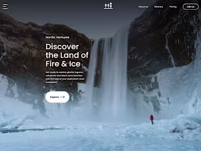 Responsive Website Design Exploration 