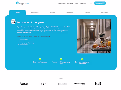 HygieneIQ – Smart Hygiene Management System