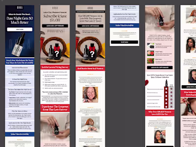 Figma Email Design For ecommerce brand