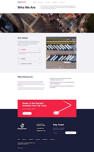 E-commerce Platform Development for Fleet Management Tools