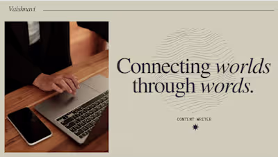 My Writing Portfolio – Blogs & Content