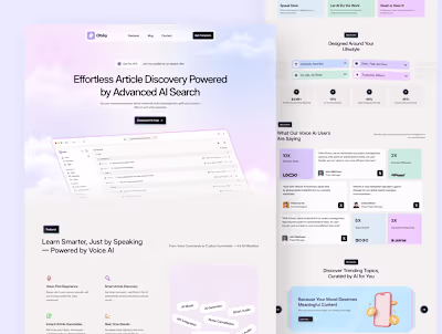 Voice AI Landing Page