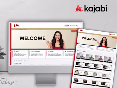 Kajabi Custom Course Theme Development
