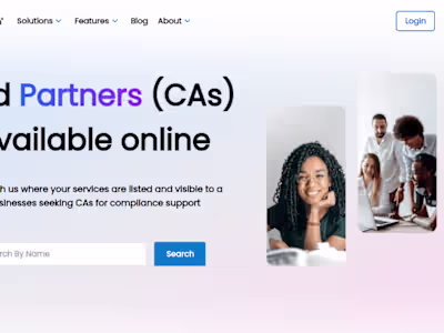 Responsive React Website