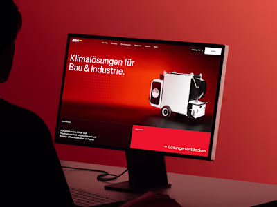 B2B Industrial Website Redesign for Equipment Rental