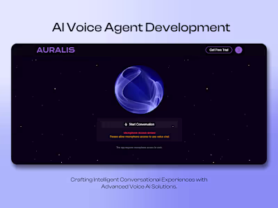 AI Voice Agent Development for Prodigi Studios
