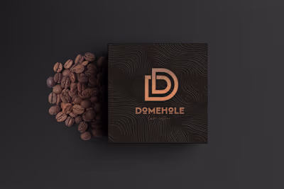 Warm tones, layered texture, and a bold monogram — a design ...