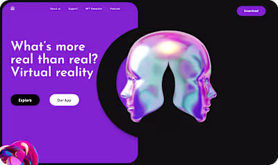 NFT Website Design :: Behance