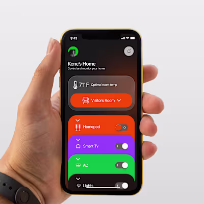 Smart Home App Design
