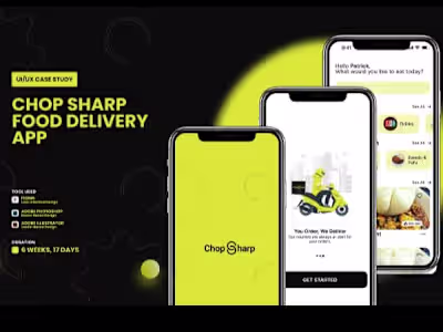 ChopSharp Food Delivery Mobile App