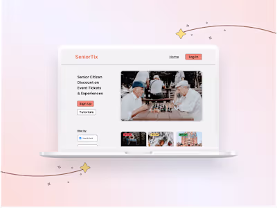 SeniorTix Redesign Case Study