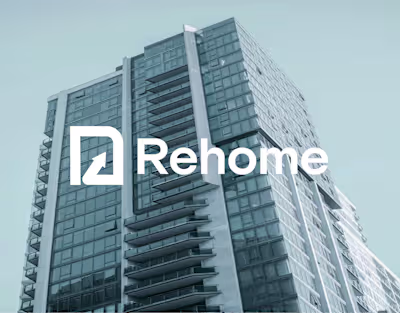 Rehome real estate brand identity