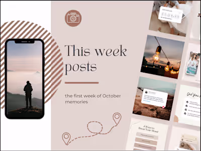 Social media posts 