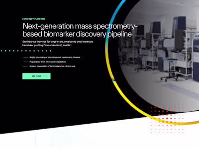 Bio-tech Website Prototype, Design and Development