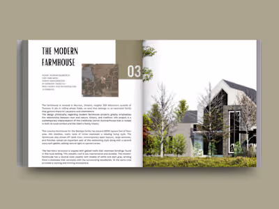 The Modern Farmhouse , Ontario .