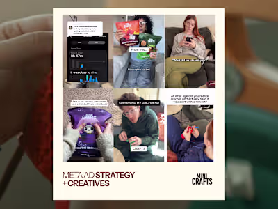 Mini Crafts Content Strategy Development