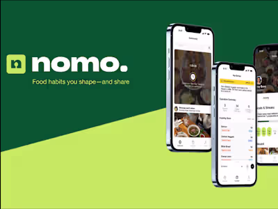 Nomo. Sustainable Food Waste Project