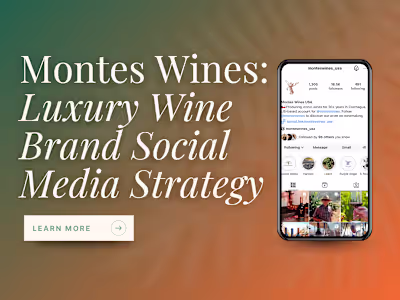Social Media Strategy & Ad Campaigns for Montes Wines