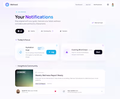 Most health apps feel like a chore. I built one that feels l...
