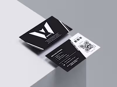 Wordsmith Business Card Design