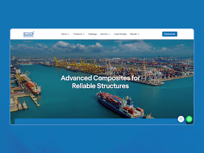 Website Rewrap and CMS Development for SumiP