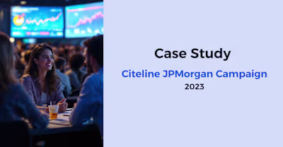 JPMorgan Digital Campaign drives $1.2M Pipeline