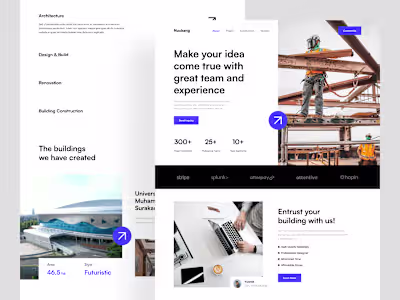 Nuukang - Construction Company Landing Page