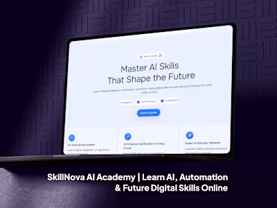 SkillNova AI Academy – AI