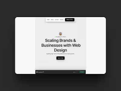 Personal portfolio website