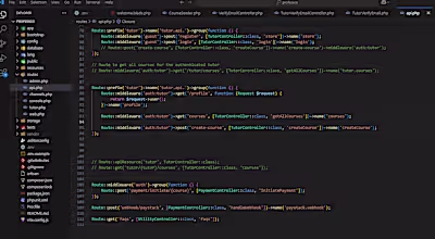 Professco (Backend API's with Laravel)