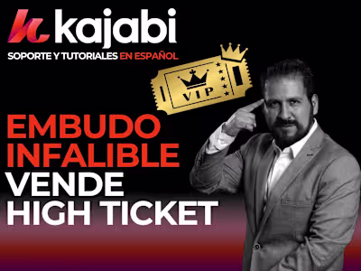 El embudo infalible para vender High Ticket con Kajabi en Españ…