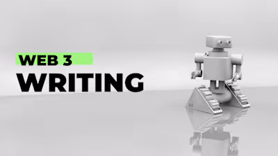 Web3 Writing + Technical Writing