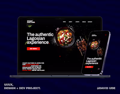 Web Design and Branding Project, end-to-end.