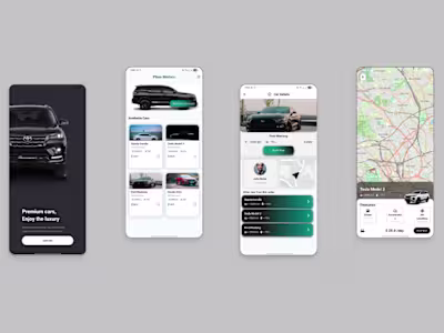 Car Rental App MVP Development