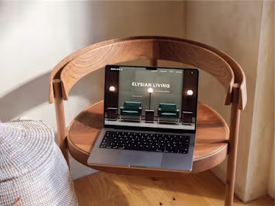UX/UI Design & Web Development | E-commerce | Furniture Studio
