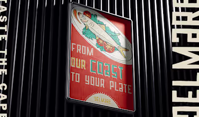 Delmare Pilchards | Brand Design & Packaging