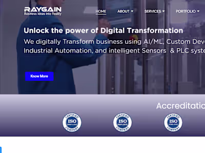 Raygain Business Solutions Platform